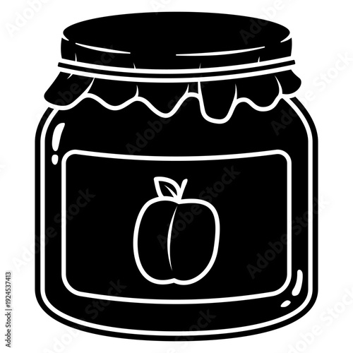 jar of plum jam