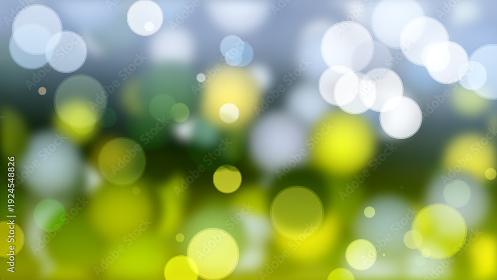 Obraz premium 4K colorful abstract bokeh background with soft glowing light effects and blurred texture. Elegant background with copy space, ideal for branding, advertising, presentations, websites etc