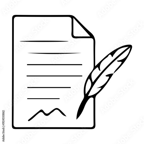 Document Writing Icon