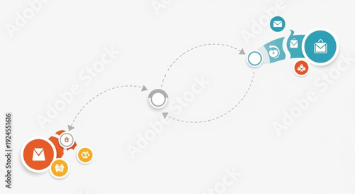 Customer Engagement and Retention Program Step by Step Business Strategy Illustration