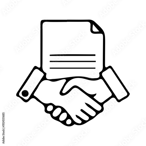 Contract Signing Handshake Agreement