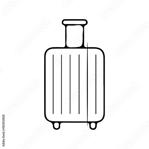 Rolling Luggage Icon