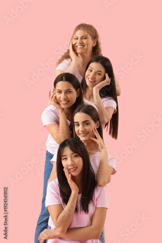 Group of young women on pin...
