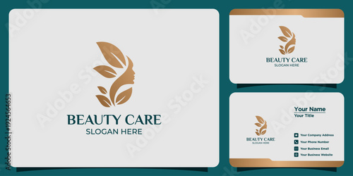 Empowering natural beauty with elegant organic design; perfect for wellness and skincare branding solutions
