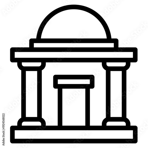 Goverment diplomacy  icon vector illustration