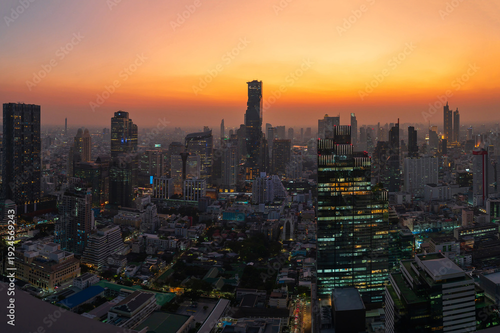 Obraz premium Bangkok city