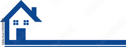 House Logo deep blue