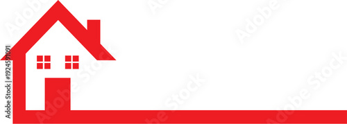 House Logo red