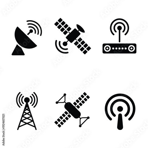 Universal wireless signal symbol for internet and digital broadcast