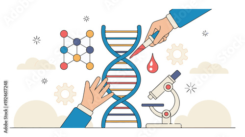 Exploring Genetic Research and DNA Sequencing with Modern Scientific Tools