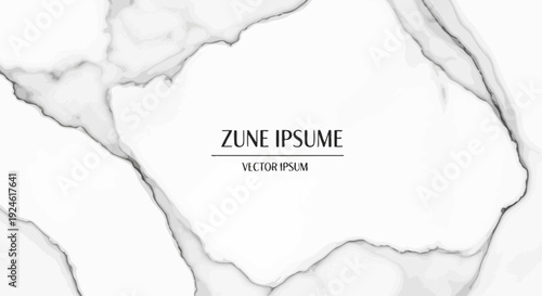 Elegant marble texture background with Lorem Ipsum placeholder text in a modern minimalist design