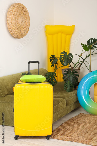 Interior of stylish living ...