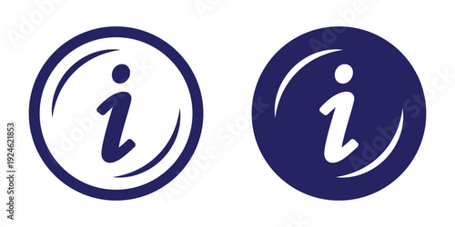 Information icon set for help and support interfaces. Help Logo. Info simple set vector icon. eps 10