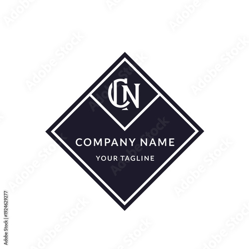 Company Logo Design Template with Placeholder.