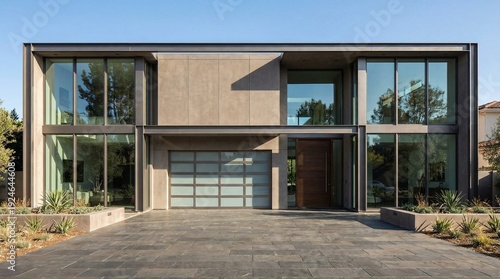 Wallpaper Mural Modern Architecture Background with Urban Building and Structural Design Concept Torontodigital.ca