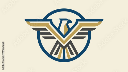 Modern Eagle Logo Design for Corporate Branding & Business Identity