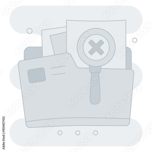 No Result Found Empty States Illustration