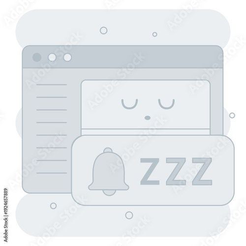 Empty Notification Empty States Illustration