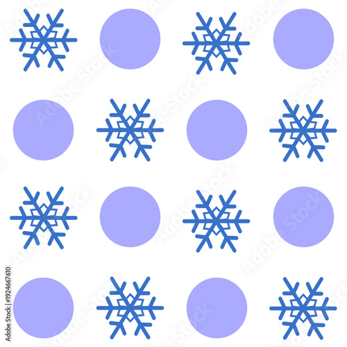 Arrière plan, flocons de neige - bleu fond blanc