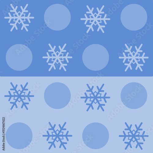 Arrière plan, flocons de neige - bleu