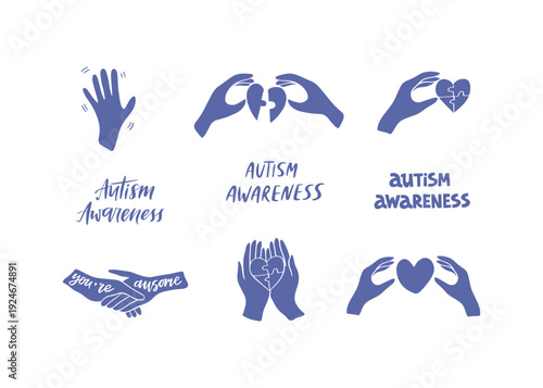 Autism Awareness Day art drawing