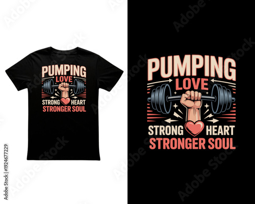 Gym vector t shirt design 