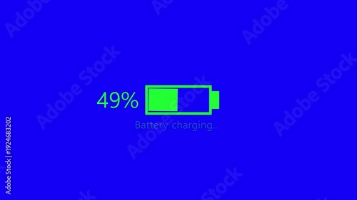 Battery Charging animation