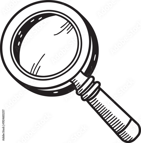 vector magnifying glass