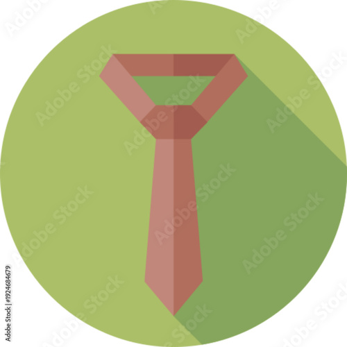 Neck Tie Formal Business Accessory Icon