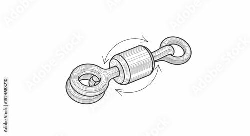 Fishing Swivel Connector: Fishing Tackle, Fishing Gear, Fishing Equipment, Fishing Accessories