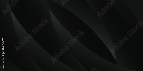 A luxurious, high-end background with a dark theme and elegant curves creates a sophisticated atmosphere for the design, giving it a premium feel, while the soft orange-gold curves stand out.