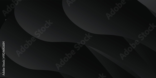 A luxurious, high-end background with a dark theme and elegant curves creates a sophisticated atmosphere for the design, giving it a premium feel, while the soft orange-gold curves stand out.