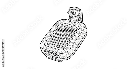 Vintage Electric Griddle Pan, Retro Kitchen Appliance, Compact Cooking Gadget