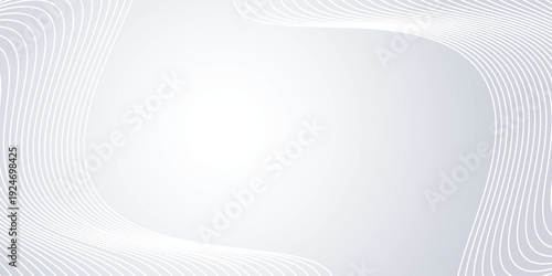 Premium background design with white line pattern texture in luxurious pastel colors. Abstract horizontal vector template.