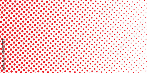 Halftone gradient. Dotted gradient, smooth dots spraying and halftones dot background seamless horizontal geometric pattern vector template set. unique dots modern circles