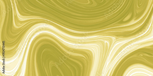 olive green and gold flowing waves marble texture background featuring fluid swirl patterns creates a luxurious and feminine aesthetic, perfect for branding	