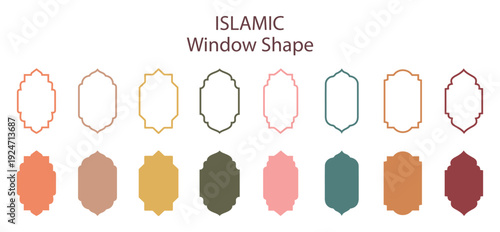 modern ramadan kareem shiny frame design, retro oriental ornate borders.