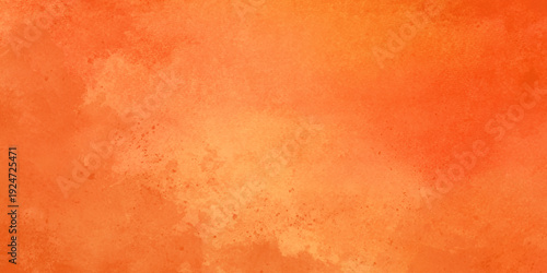 abstract deep orange watercolor texture background, fluid transitions and subtle grain for moody modern design.