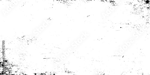 Black and white grunge frame with heavy ink splatter edges gritty vignette border making it a perfect frame or vignette overlay, antique photographic aesthetic.