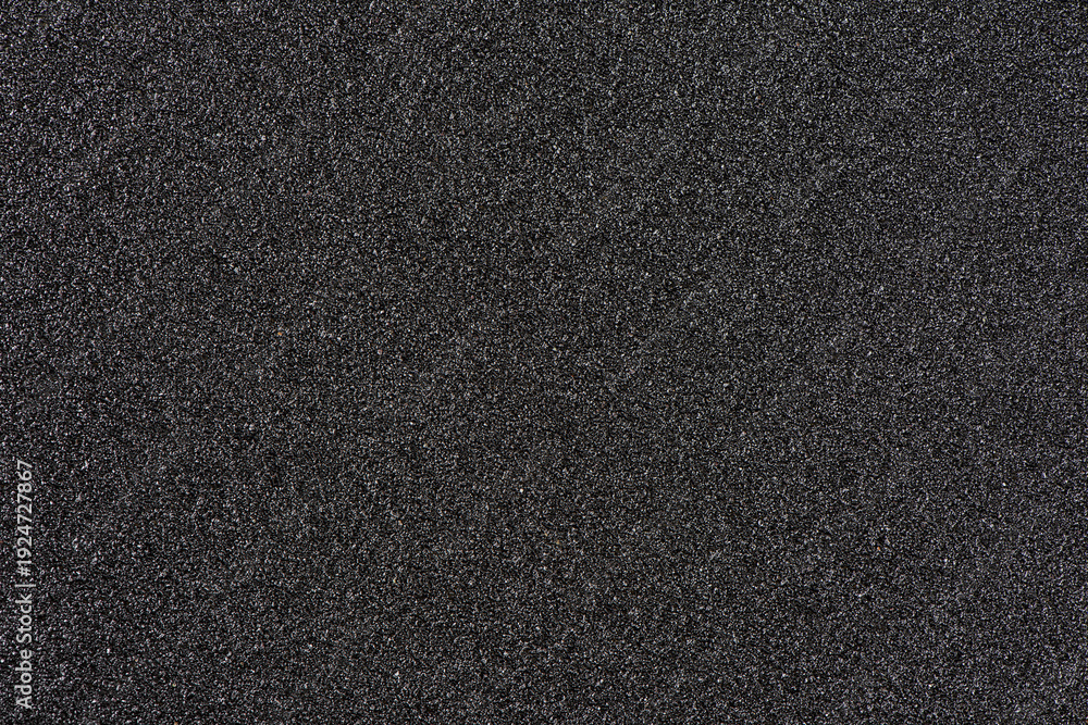 Fototapeta premium abrasive paper. black sandpaper texture background. 