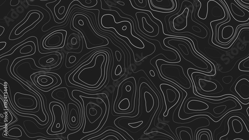 Abstract topographic contours map background, Vector geographic contour map Topographic patterns Vintage outdoors style. World map Template. 