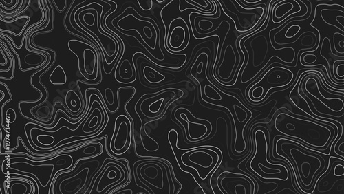 Abstract topographic contours map background, Vector geographic contour map Topographic patterns Vintage outdoors style. World map Template. 