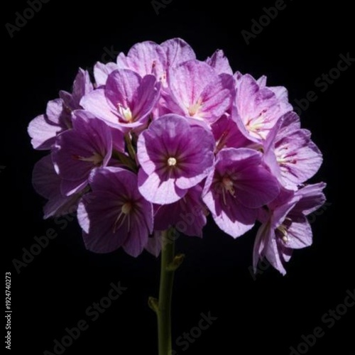 pink and white flower