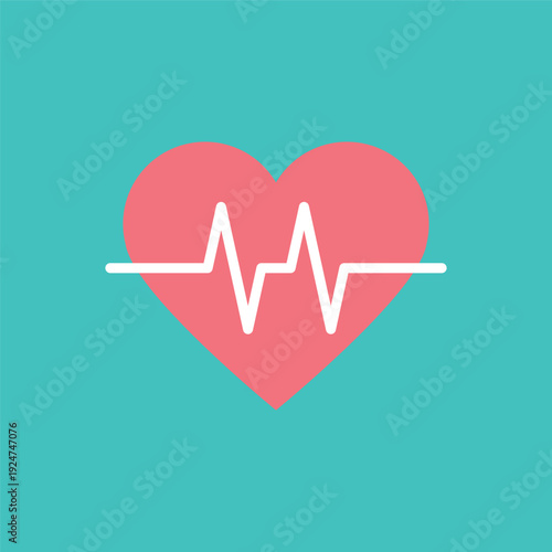 ハートの医療アイコン