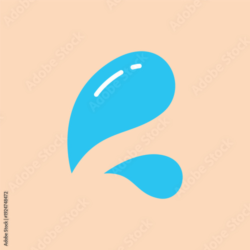 汗のベクターアイコン
