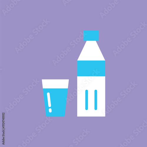 ペットボトルのベクターアイコン