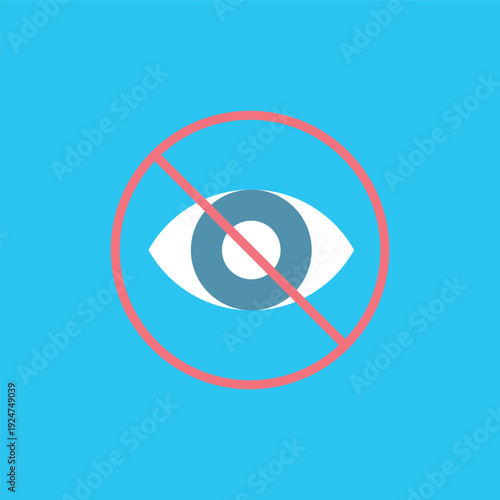 シンプルな目のベクターアイコン