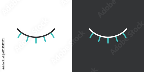 シンプルな目のベクターアイコン