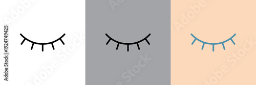 シンプルな目のベクターアイコン