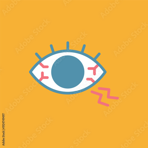 シンプルな目のベクターアイコン